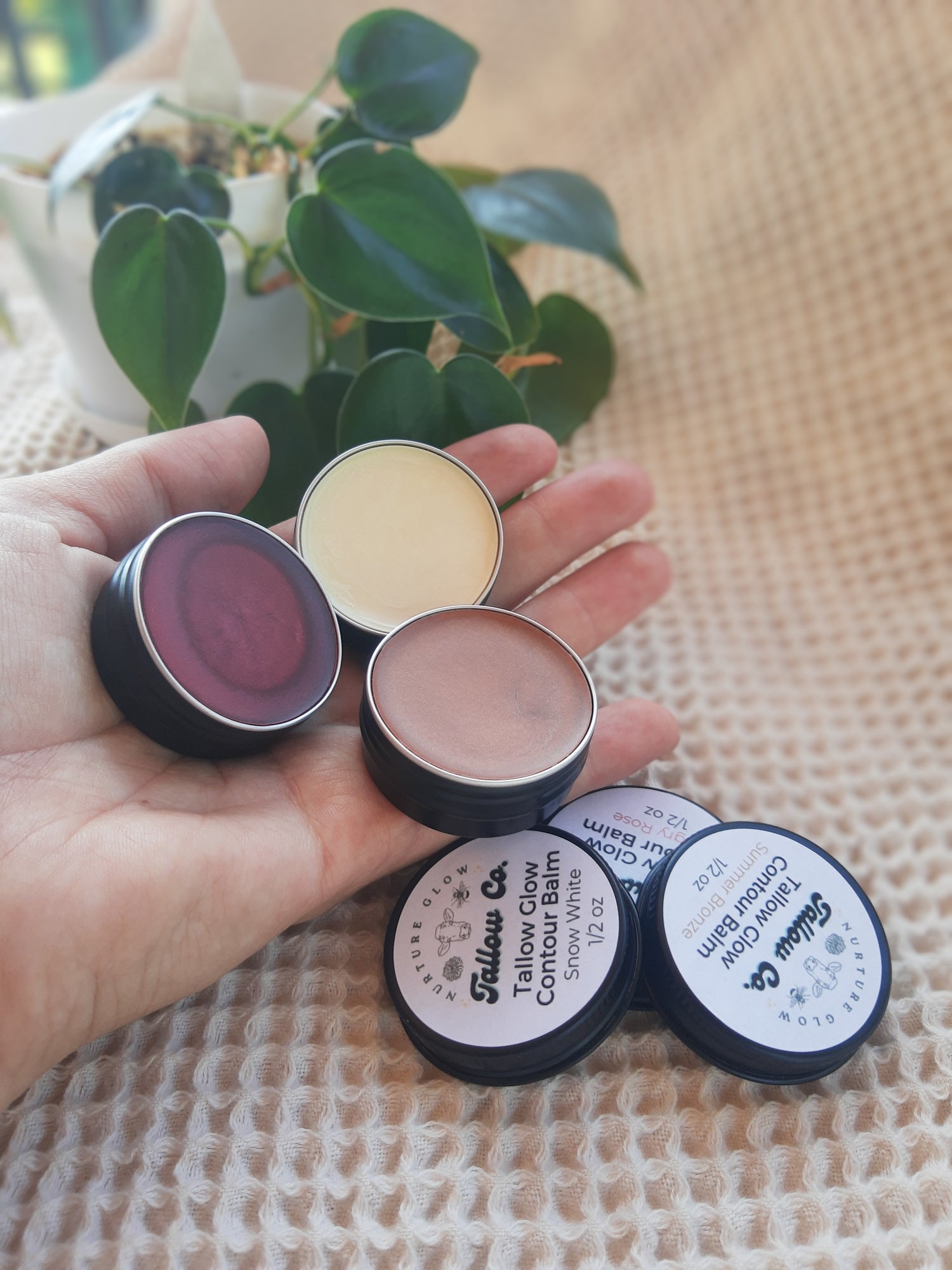 Cheek & Lip Tint Tallow Balms